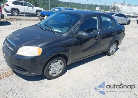2009 Chevrolet Aveo Lt из США, поврежденный, VIN KL1TD56E89B315686